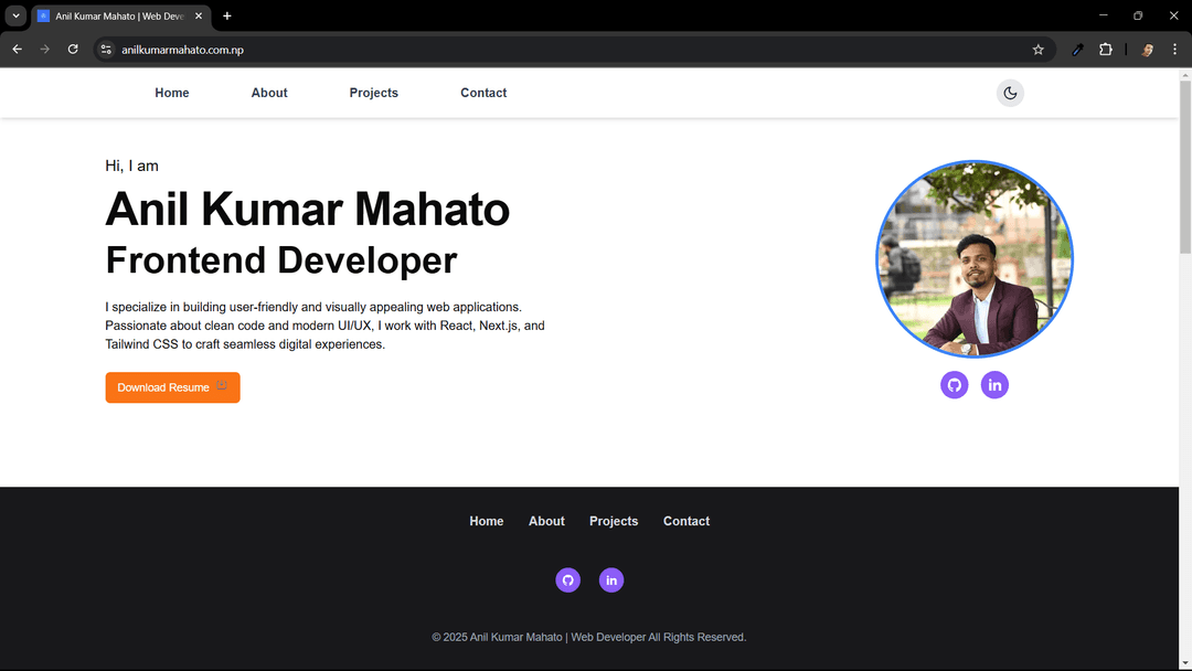 personal portfolio